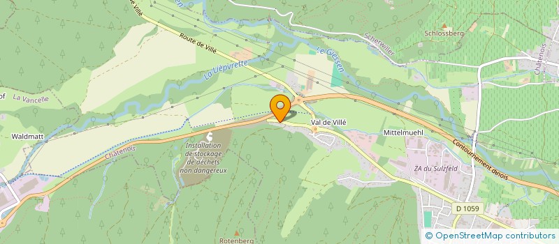 localisation de l'entreprise SCI FRETEL  CHATENOIS