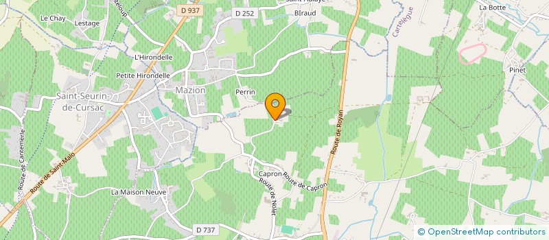 localisation de l'entreprise SCI FRETINEZ  SAINT-PAUL