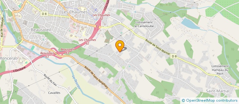 localisation de l'entreprise SCI FRETISIM  MONTAUBAN