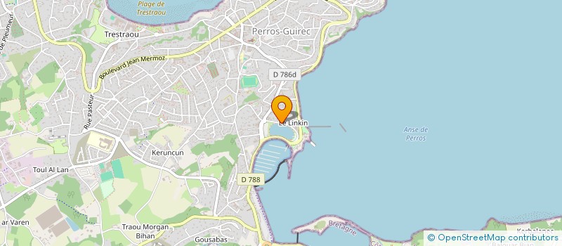 localisation de l'entreprise SCI FRETISSA  PERROS-GUIREC