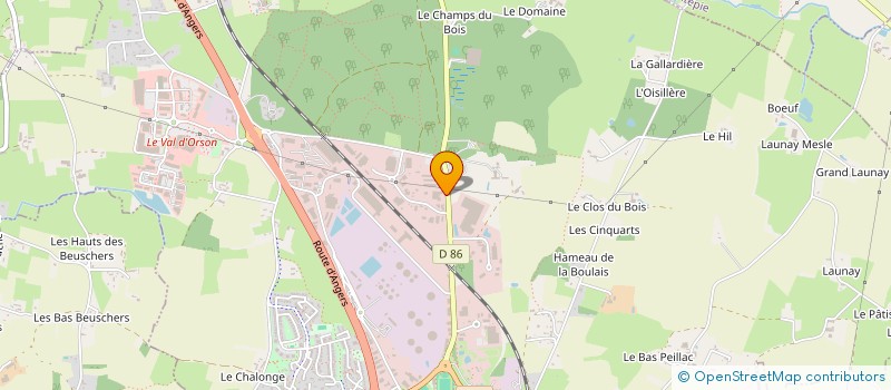 localisation de l'entreprise SCI FREUD  VERN-SUR-SEICHE