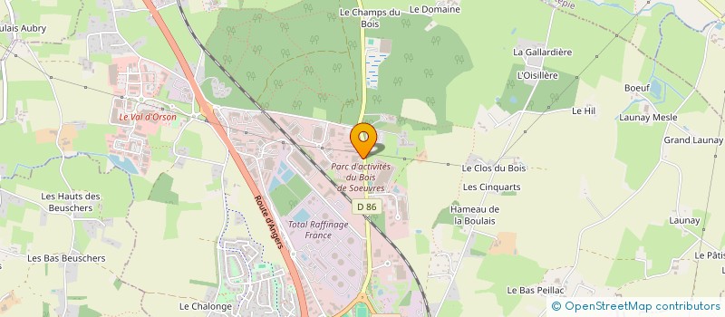 localisation de l'entreprise SCI FREUDINE  VERN-SUR-SEICHE