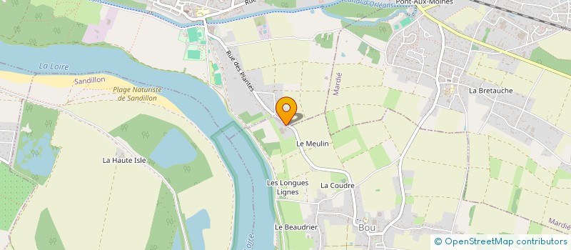 localisation de l'entreprise SCI FREVENAT  BOU