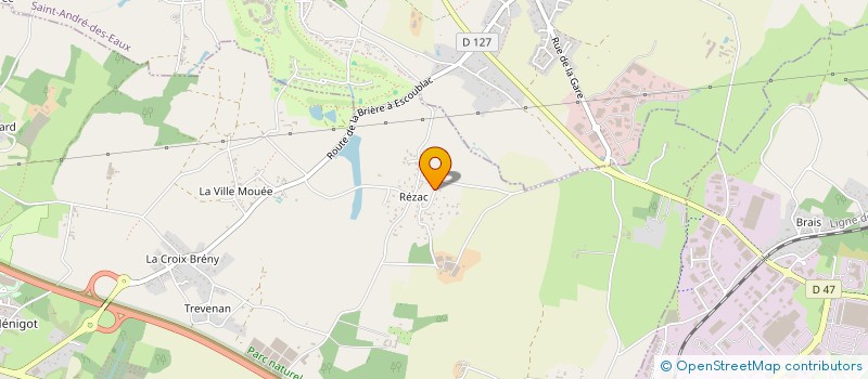 localisation de l'entreprise SCI FREVILLE IMMO  LA BAULE-ESCOUBLAC