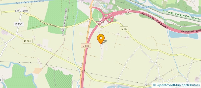 localisation de l'entreprise SCI FREVIMA  MEYRARGUES