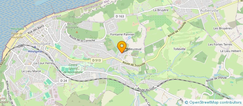 localisation de l'entreprise SCI FREVIN  HOULGATE