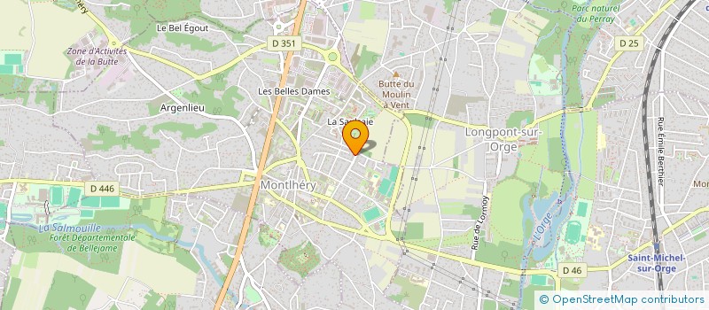 localisation de l'entreprise SCI FREYDIGER INVESTISSEMENTS  MONTLHERY