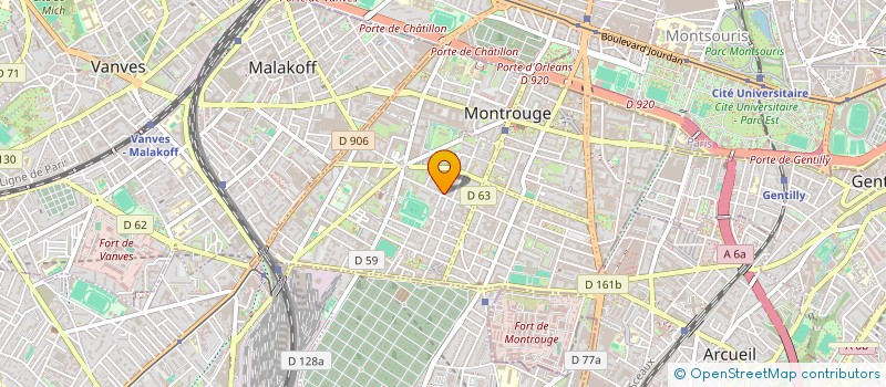 localisation de l'entreprise SCI FREYJA  MASSY