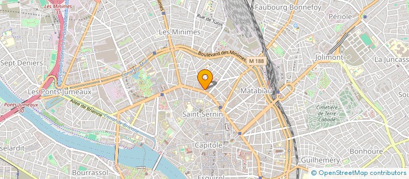 localisation de l'entreprise SCI FREYJA à TOULOUSE