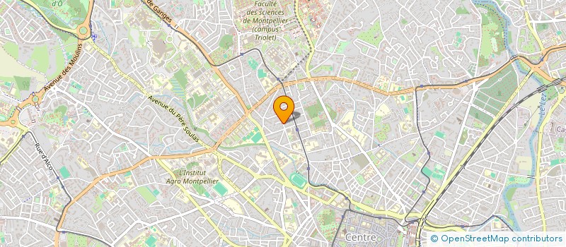 localisation de l'entreprise SCI FREZAL à MONTPELLIER