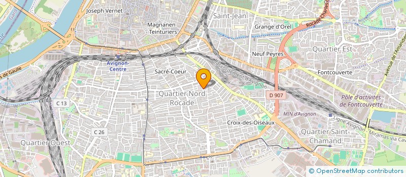 localisation de l'entreprise SCI FRIANG FAMILY  AVIGNON