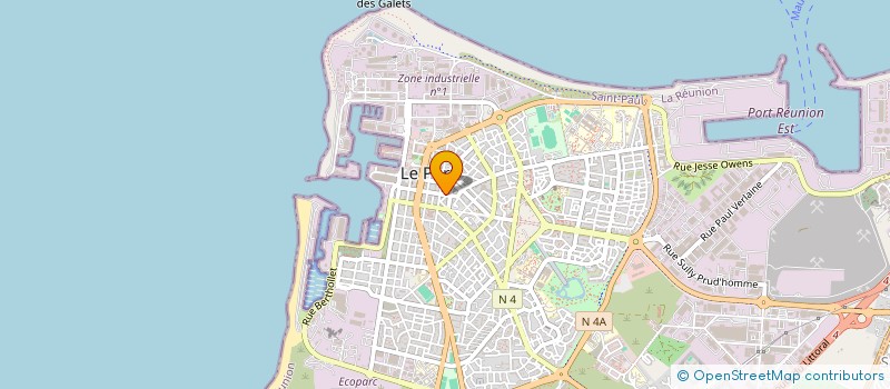 localisation de l'entreprise SCI FRIBAT à LE PORT