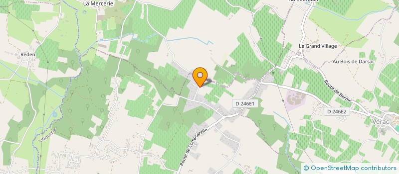 localisation de l'entreprise SCI FRIBOURG  LA LANDE-DE-FRONSAC