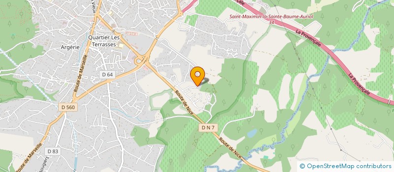 localisation de l'entreprise SCI FRICOM  SAINT-MAXIMIN-LA-SAINTE-BAUME