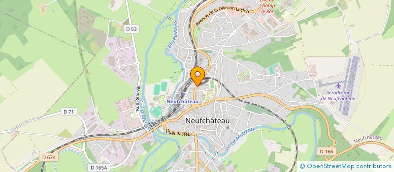 localisation de l'entreprise SCI FRIDA à NEUFCHATEAU