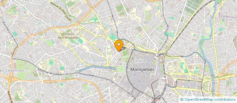 localisation de l'entreprise SCI FRIDO à MONTPELLIER