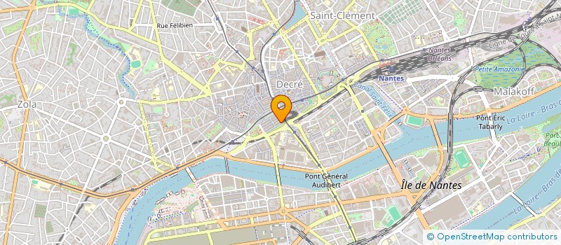 localisation de l'entreprise SCI FRIEDLAND à NANTES