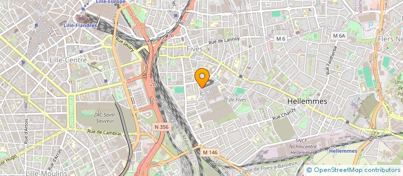 localisation de l'entreprise SCI FRIEDLAND à LILLE