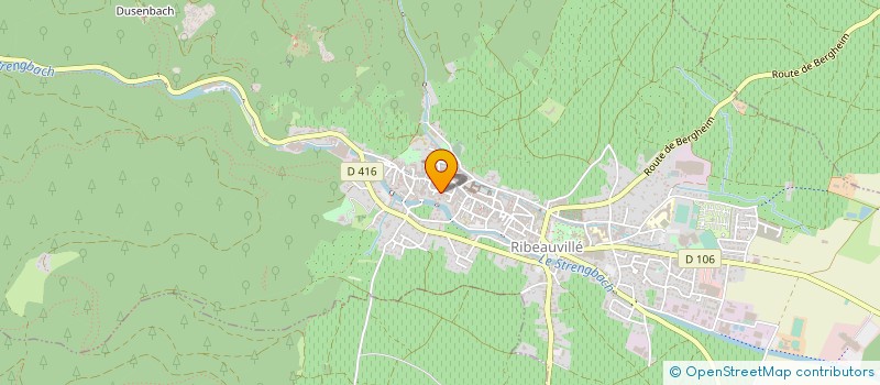 localisation de l'entreprise SCI FRIEDRICH  RIBEAUVILLE