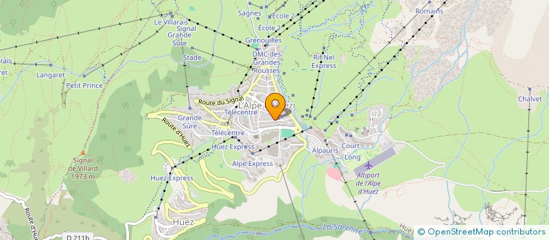 localisation de l'entreprise SCI FRIENDS AND FAMILY  HUEZ