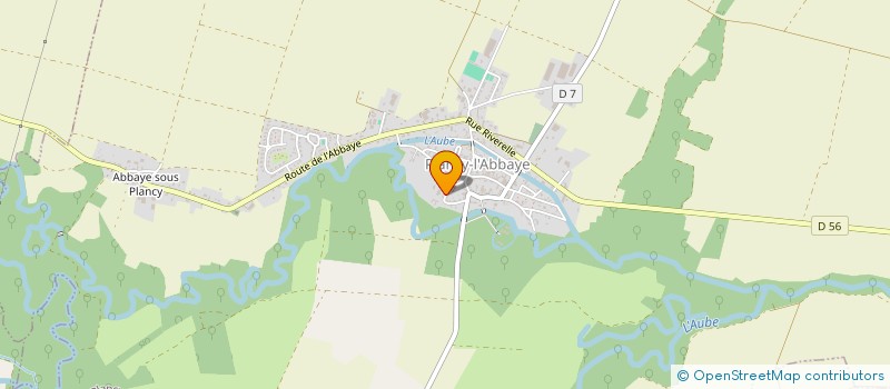 localisation de l'entreprise SCI FRIKA  PLANCY-L'ABBAYE