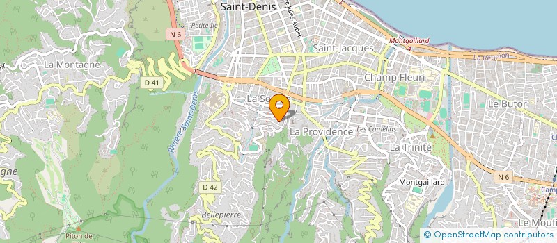 localisation de l'entreprise SCI FRIMOUSSE à SAINT-DENIS