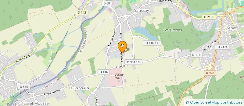 localisation de l'entreprise SCI FRINGARD à SAUSSAY
