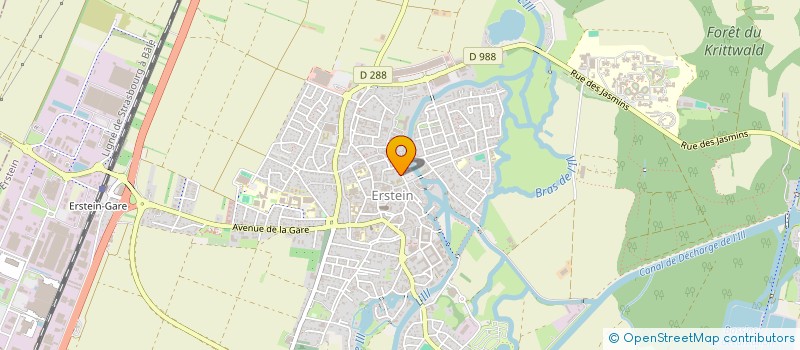 localisation de l'entreprise SCI FRIO IMMO  ERSTEIN