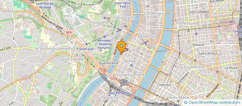 localisation de l'entreprise SCI FRIOUL  LYON