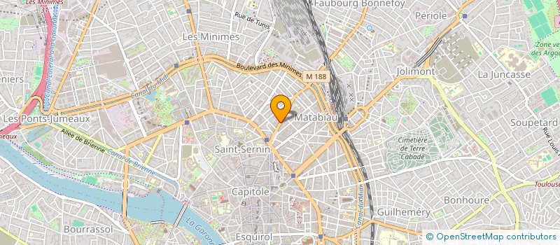 localisation de l'entreprise SCI FRISALAMA à TOULOUSE