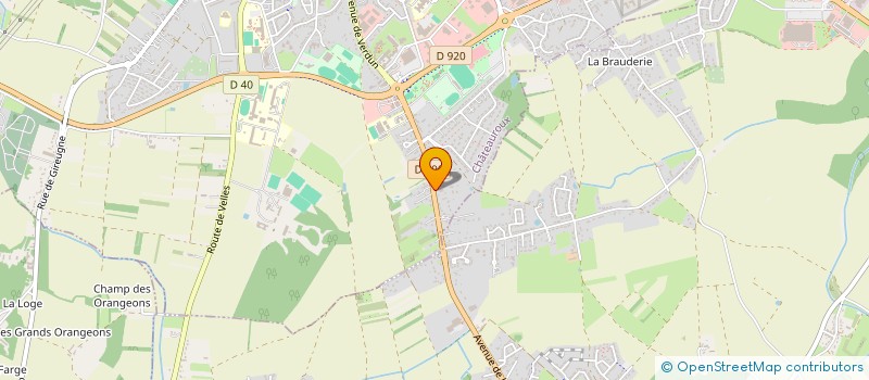 localisation de l'entreprise SCI FRIUL à CHATEAUROUX