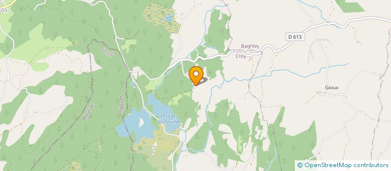 localisation de l'entreprise SCI FRIZAT  BAGNOLS