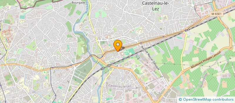 localisation de l'entreprise SCI FRO  CASTELNAU-LE-LEZ