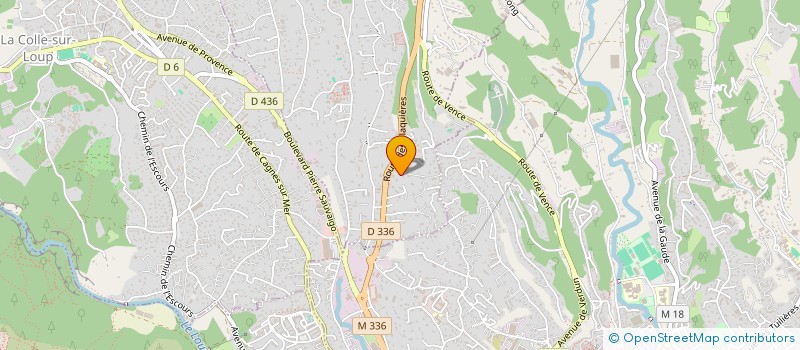 localisation de l'entreprise SCI FRODO à SAINT-PAUL-DE-VENCE
