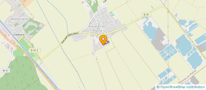 localisation de l'entreprise SCI FROG & CO  ROUVRES-EN-PLAINE