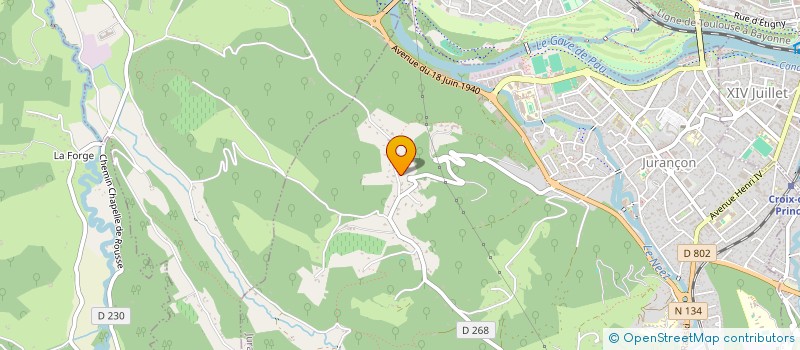 localisation de l'entreprise SCI FROGER à JURANCON