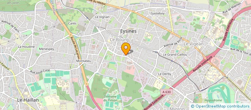 localisation de l'entreprise SCI FROIDE SAILLOUR  LE TAILLAN-MEDOC