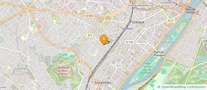 localisation de l'entreprise SCI FROISSARD & CO à SURESNES