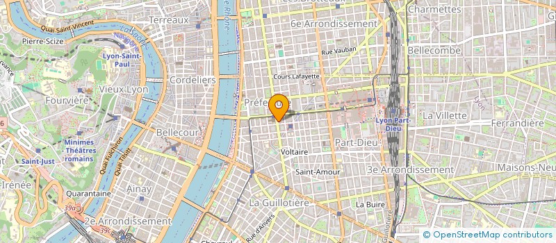 localisation de l'entreprise SCI FROJE  LYON