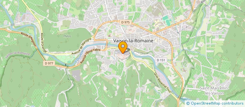 localisation de l'entreprise SCI FROLICAR  VAISON-LA-ROMAINE