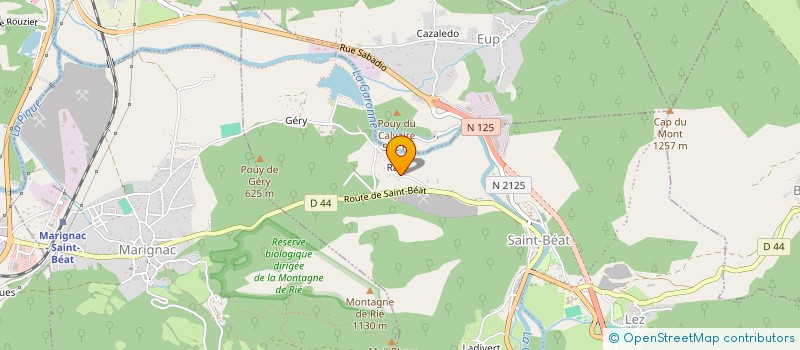 localisation de l'entreprise SCI FROLOR  SAINT-BEAT-LEZ