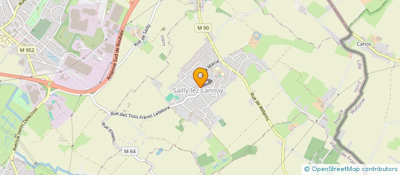 localisation de l'entreprise SCI FROM II  SAILLY-LEZ-LANNOY