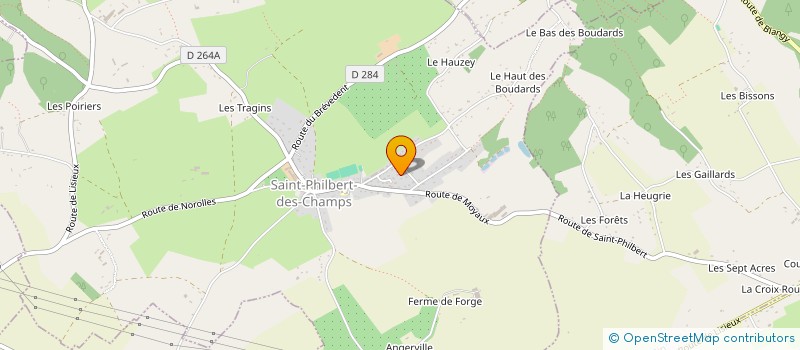 localisation de l'entreprise SCI FROMAGES ET LOGEMENT  SAINT-PHILBERT-DES-CHAMPS