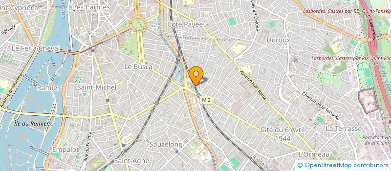 localisation de l'entreprise SCI FROMENTIN à TOULOUSE