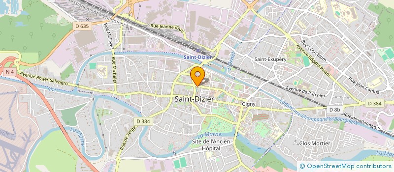 localisation de l'entreprise SCI FROMENTINE à SAINT-DIZIER