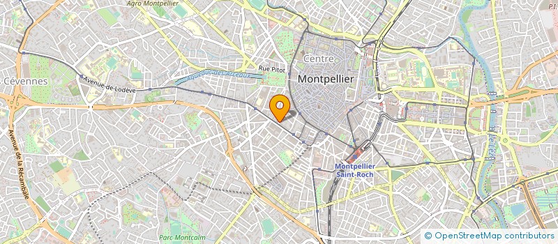 localisation de l'entreprise SCI FRONFAR à MONTPELLIER