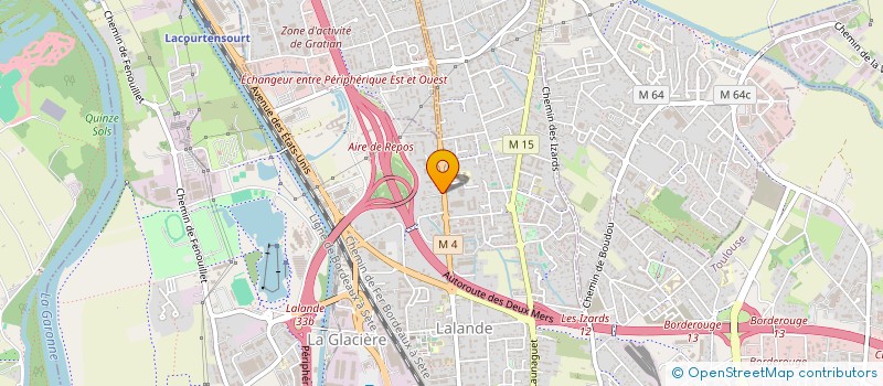 localisation de l'entreprise SCI FRONTON à TOULOUSE
