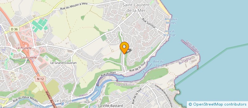 localisation de l'entreprise SCI FROREST  PLERIN