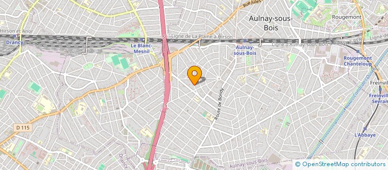 localisation de l'entreprise SCI FROSSARD à AULNAY-SOUS-BOIS