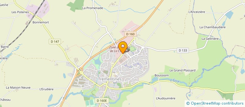 localisation de l'entreprise SCI FROU  TREMENTINES